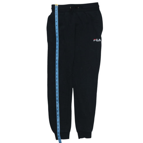 FILA Womens Black XS Jogger Sweatpants Elastic Waist Comfort Fit