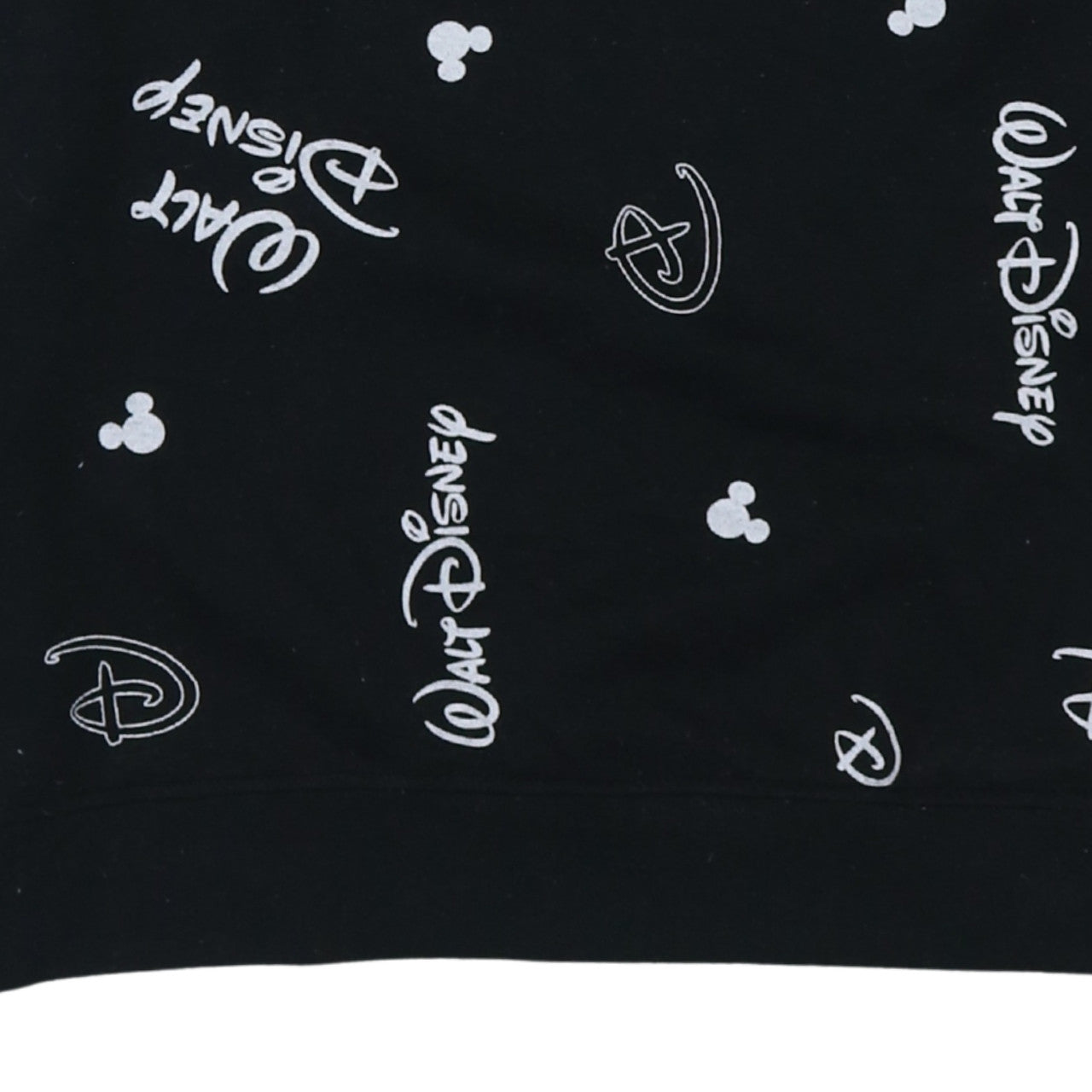 Disney x Primark Womens Black Sweatshirt L Size 14/16 Mickey Logo Print
