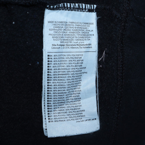 Nike Men's Black L 1/2 Zip Collared Fleece Sweatshirt
