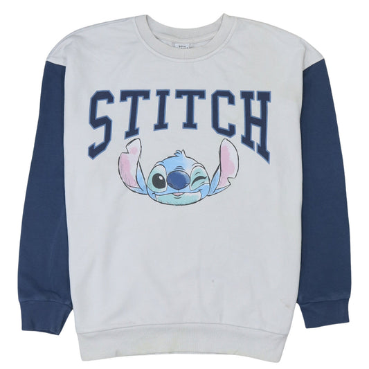 Disney Classics at George Women’s Grey Stitch Sweatshirt L 16-18 Pullover