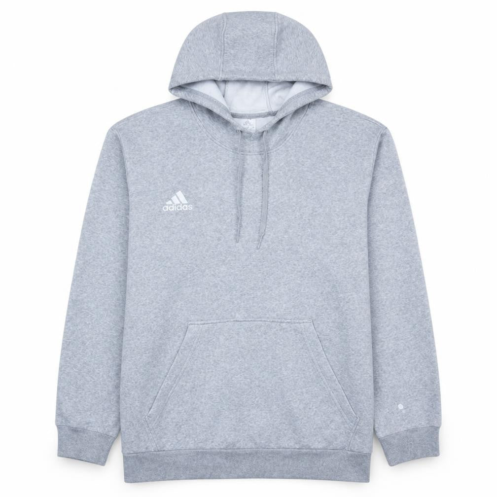 Adidas Men’s Grey 2XL Pullover Hoodie Fleece Sweatshirt