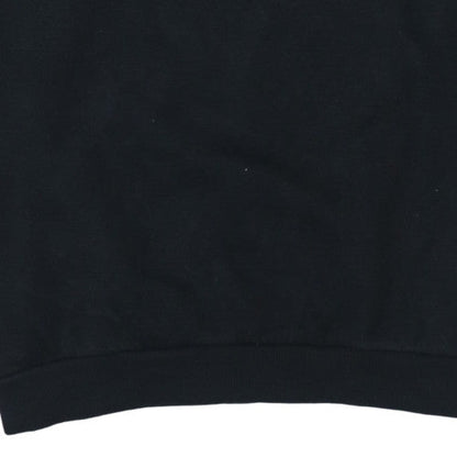 Additional view of Nike girls’ black gold logo xl sweatshirt crew neck pullover