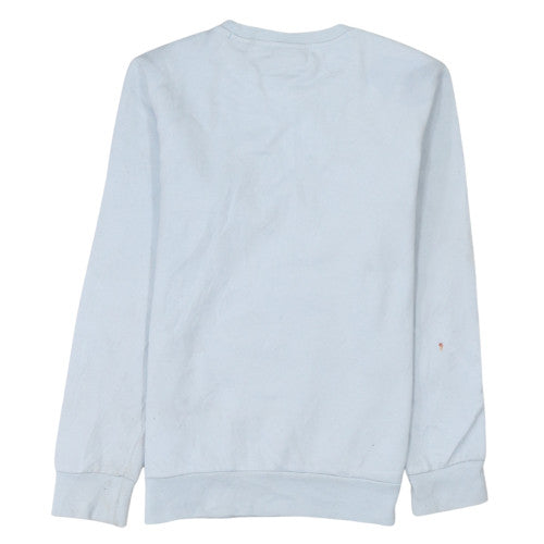 Champion Boys Light Blue Crew Neck Logo Sweatshirt Size 11-12 Years