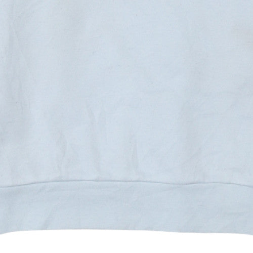 Champion Boys Light Blue Crew Neck Logo Sweatshirt Size 11-12 Years