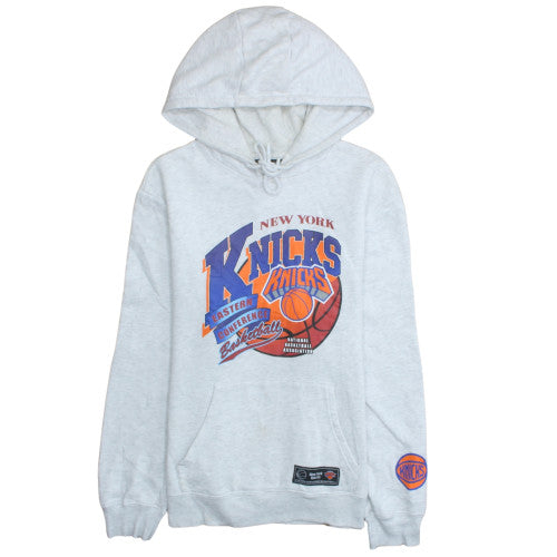 NBA Men’s Grey New York Knicks Pullover Hoodie M Sportswear