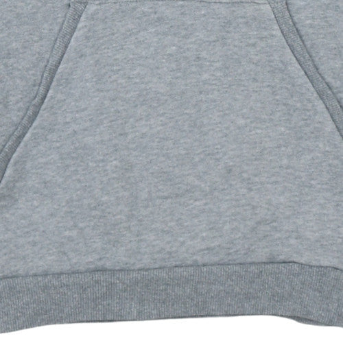 Puma Boys Grey Pullover Hoodie Size 15-16 Years Classic Logo Style