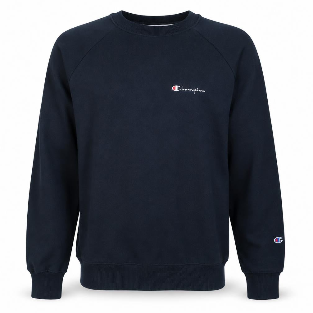 Champion Men's Blue 2XL Pullover Sweatshirt Crew Neck Fleece
