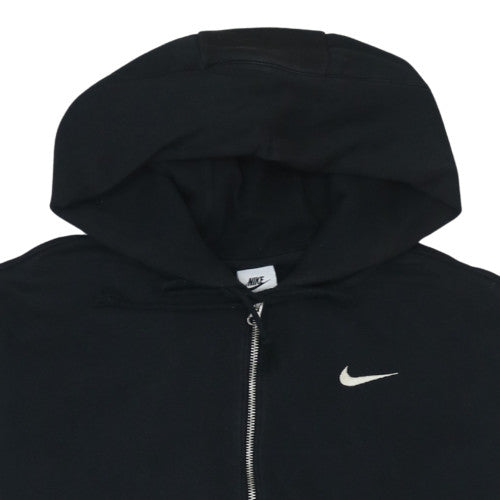 Nike Men’s Black Full Zip Hoodie Sweatshirt Size S Fleece Sportswear