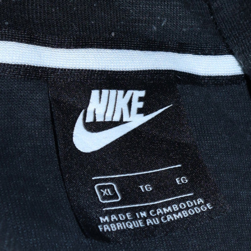 Nike Men's Black XL Full Zip Fleece Hoodie Sweatshirt