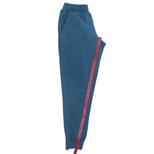 Puma Men's Blue Fleece Jogger Sweatpants S Regular Fit Activewear