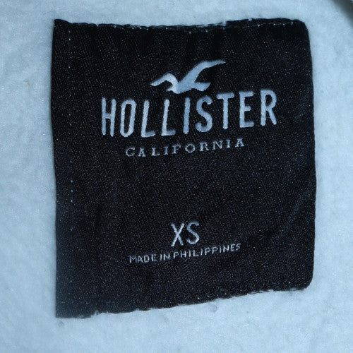Hollister Mens Grey Fleece Crew Neck Pullover Sweatshirt XS