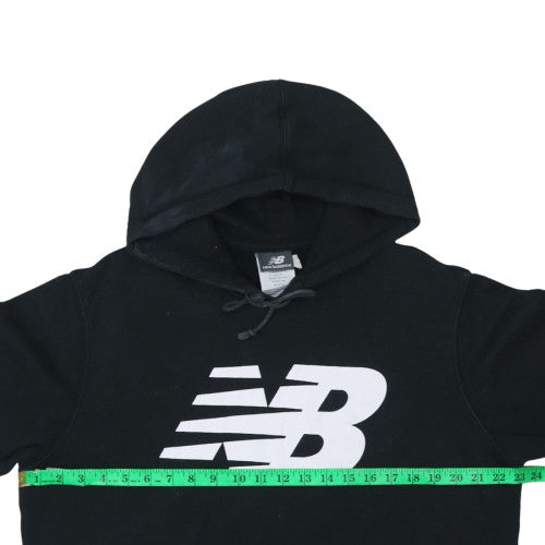 New Balance Mens Black Pullover Hoodie L Fleece Sportswear