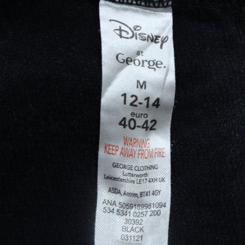 Disney at George Women Black Chip 'n Dale Sweatshirt Size M 12-14