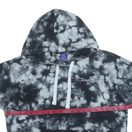 Champion Men's Multicoloured Tie-Dye Pullover Hoodie Size L