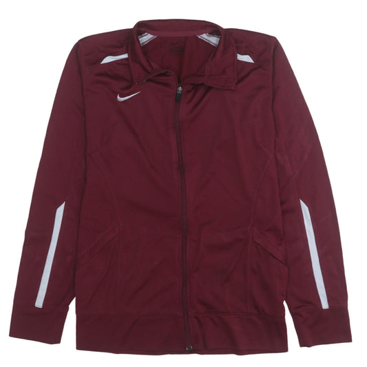 Nike Men's Red Full Zip Training Jacket Size M