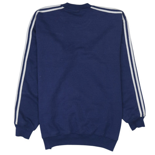 Adidas Men's Blue Crew Neck Pullover Sweatshirt Size L