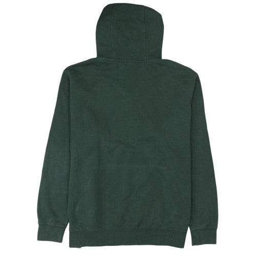 Nike Men's Green XL Pullover Hoodie with Logo Print