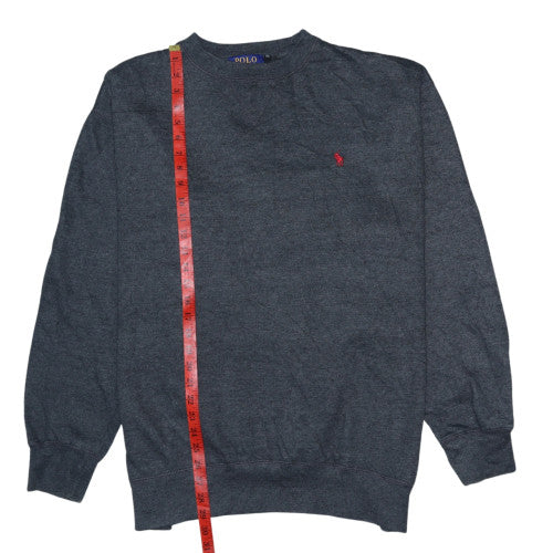 Ralph Lauren Men's Grey Classic Crew Neck Sweatshirt M