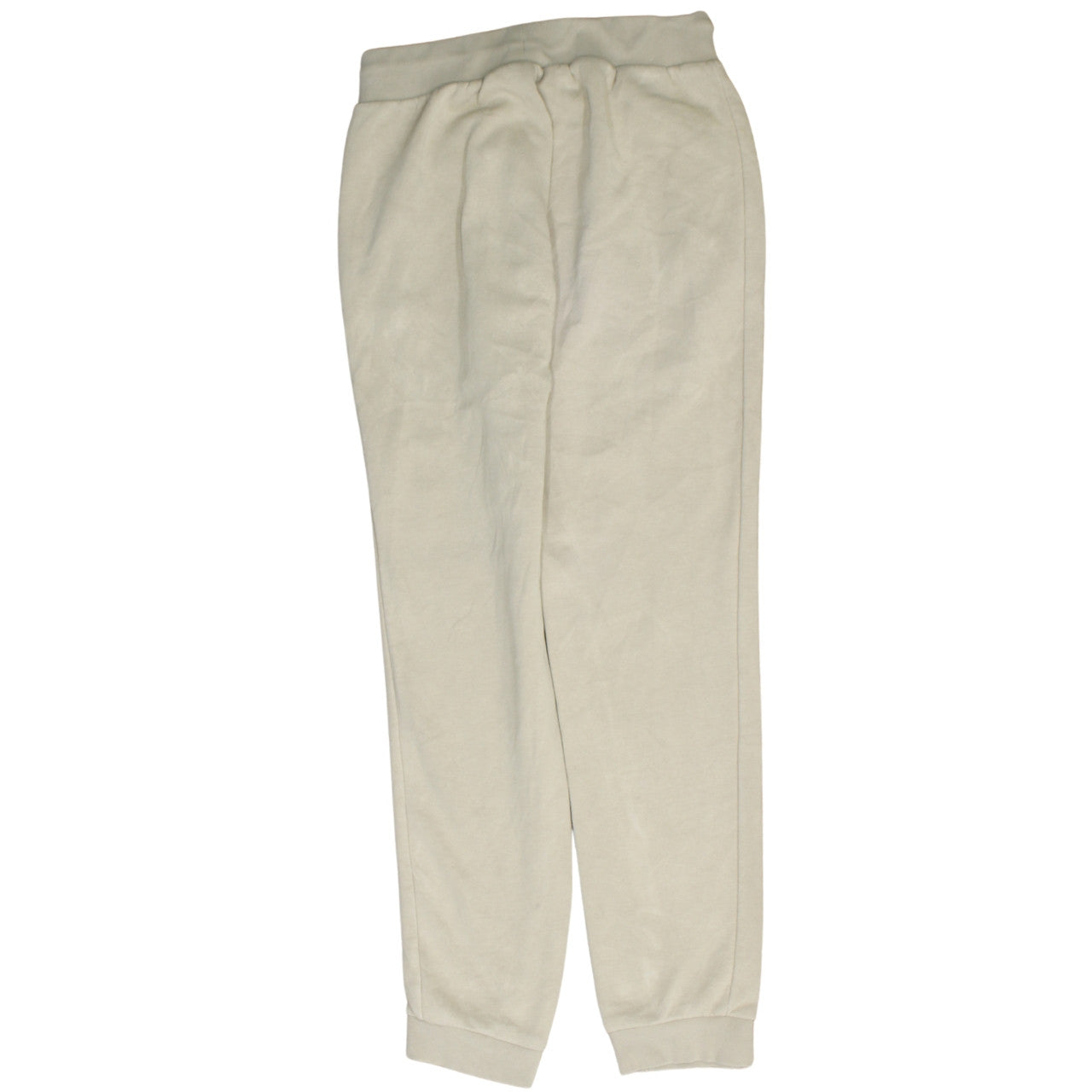 Adidas Women's Beige Jogger Sweatpants Size 10 Elastic Waist