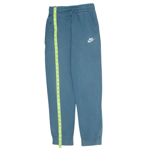 Nike Blue Teens Jogger Sweatpants L Cotton Blend Elastic Waist