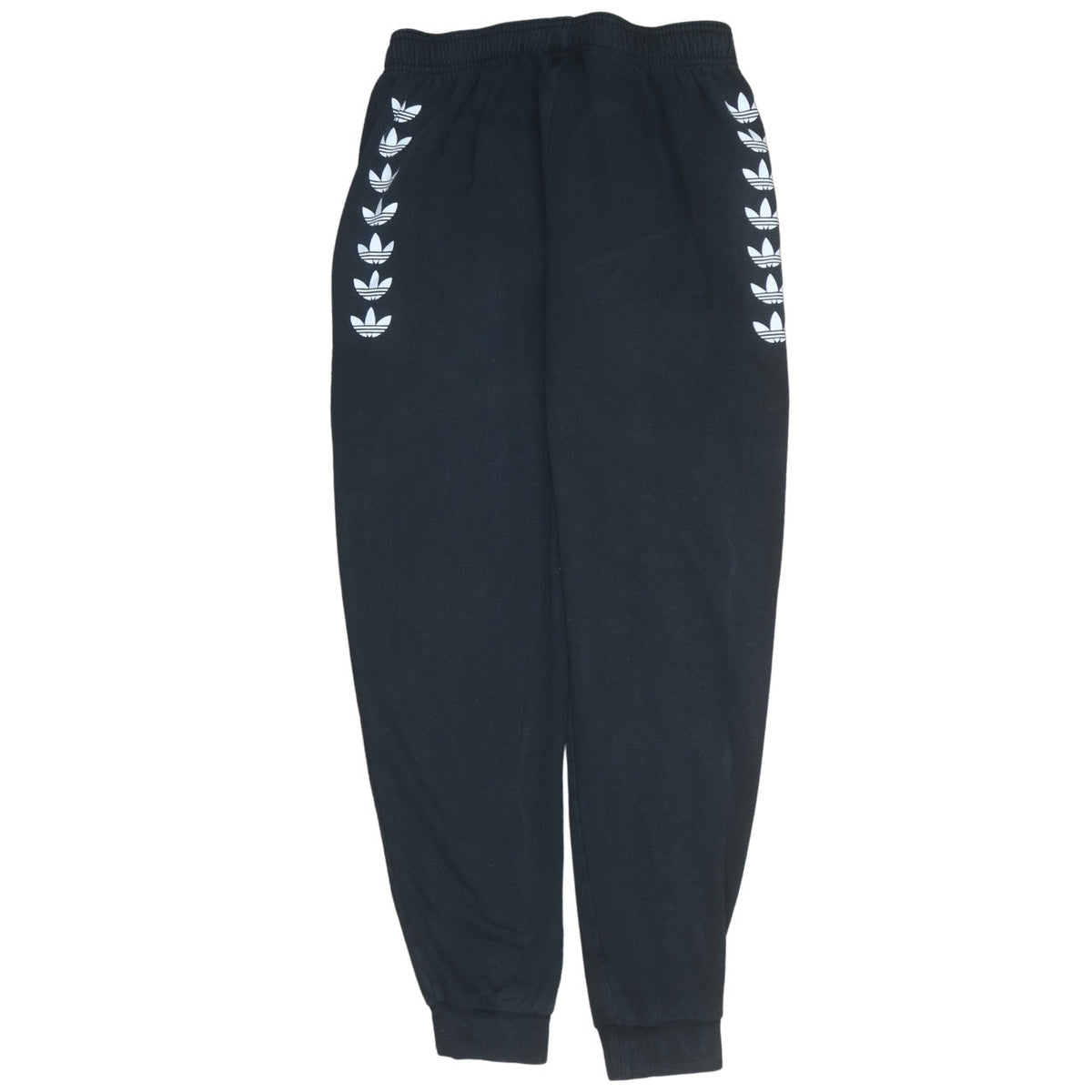 Adidas Girls Black Jogger Sweatpants 15-16 Years Cotton Blend Fleece
