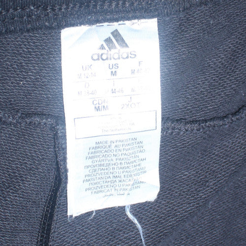 Adidas Women's Black Jogger Track Pants Size M Elastic Waist Activewear