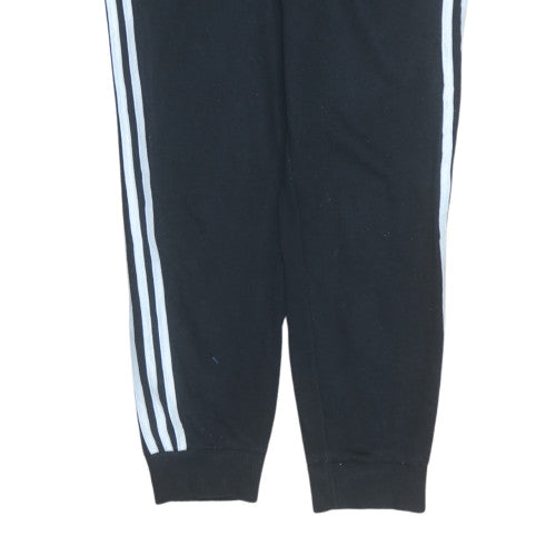 Adidas Women's Black Jogger Track Pants Size M Elastic Waist Activewear
