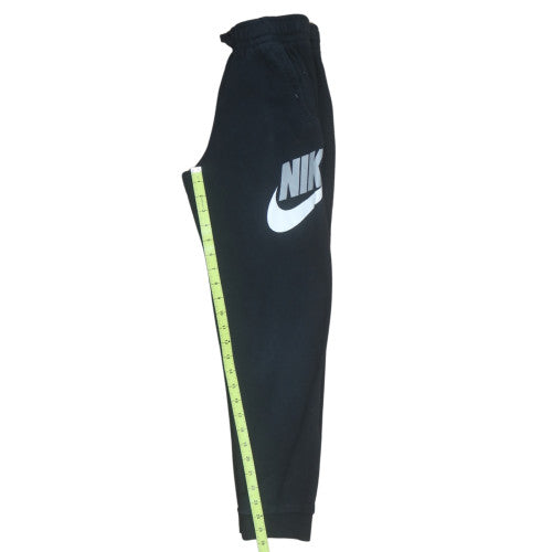 Nike Womens Black Jogger Fleece Trousers Size 158 Regular Fit