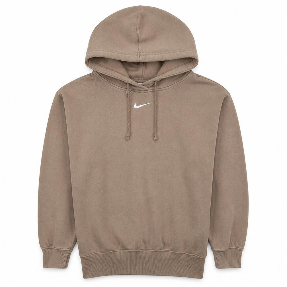 Nike Men's Brown XS Pullover Fleece Hoodie with Logo