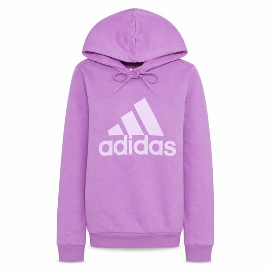 Adidas Womens Lilac Pullover Hoodie XS Hooded Sweatshirt