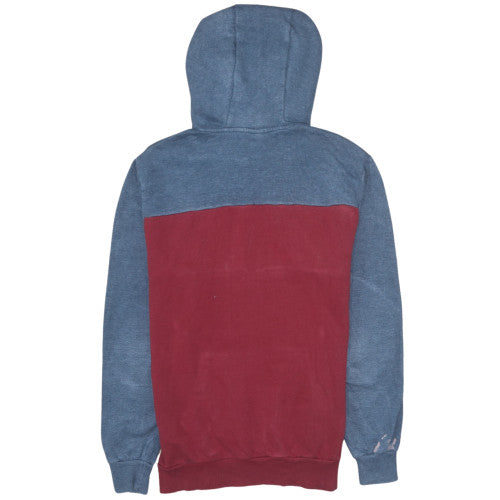 Ellesse Men's Blue & Red Pullover Hoodie Size M Logo Sportswear