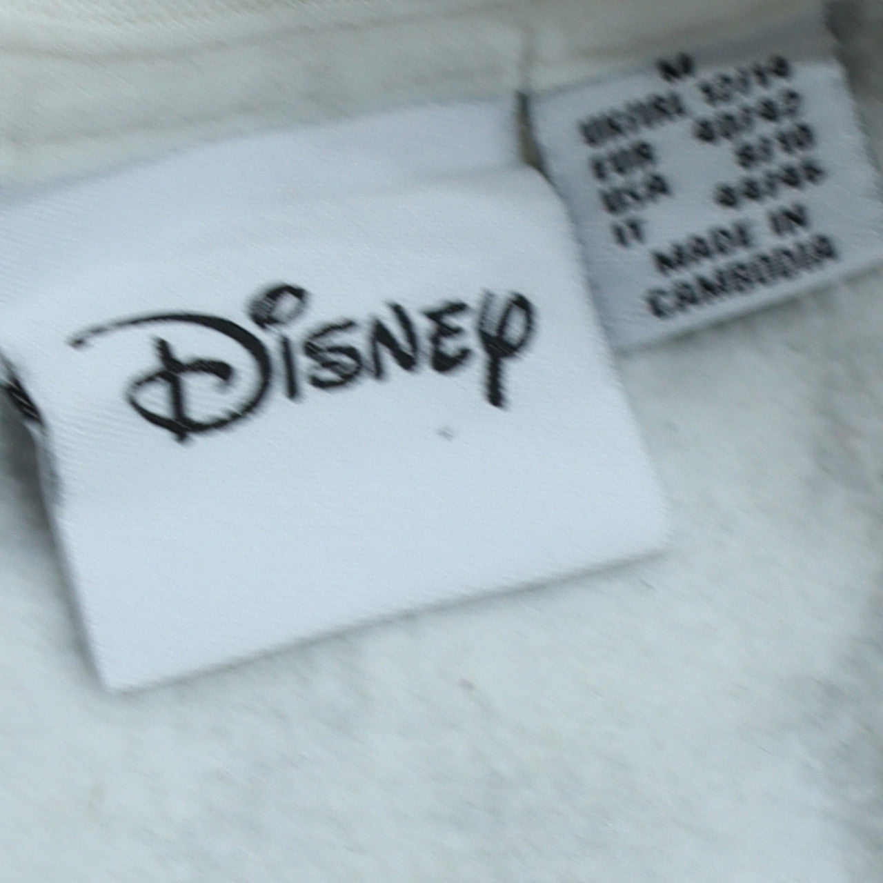 Disney Primark Women White Mickey Mouse Sweatshirt Size 12/14