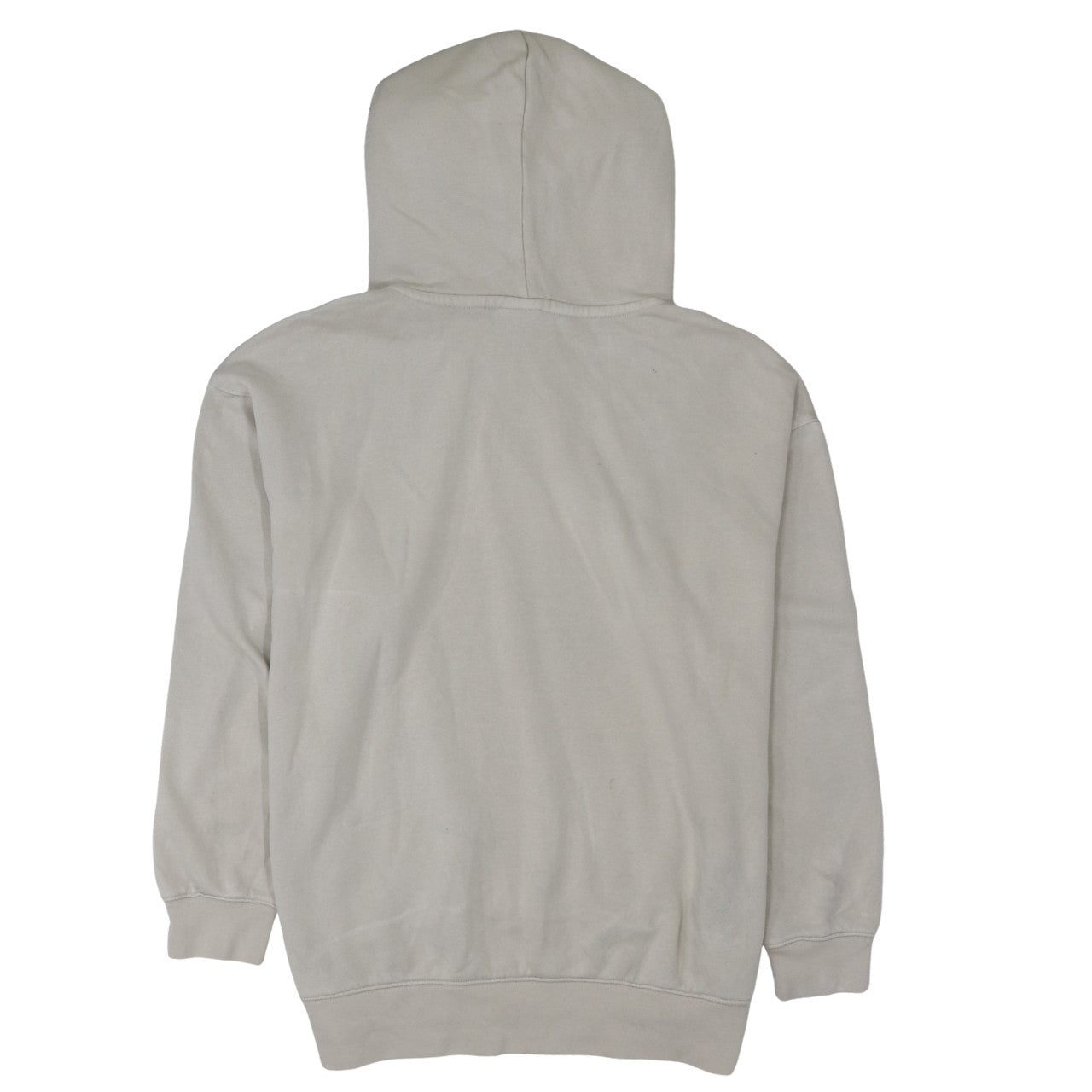Nike Men's Beige Pullover Hoodie M Regular Fit Fleece Sweatshirt