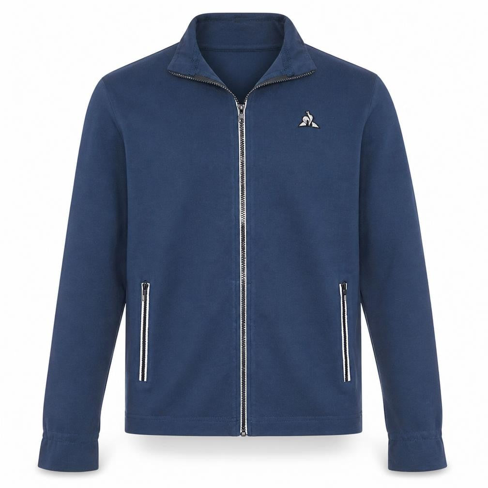 Le Coq Sportif Men’s Blue Full Zip Sweatshirt Jacket M