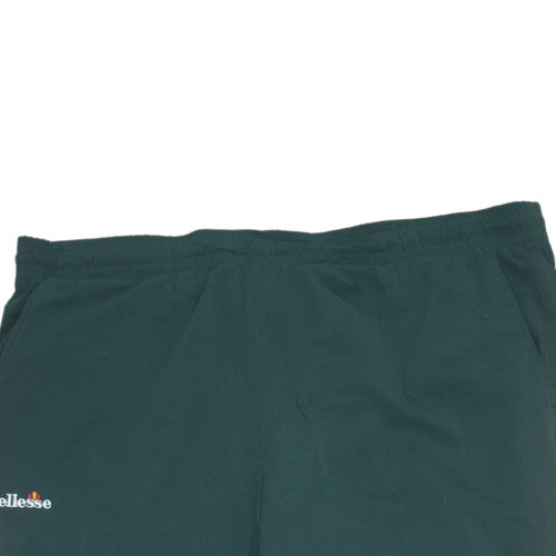 Ellesse Men's Green Track Pants Size L Elastic Waist Activewear Trousers