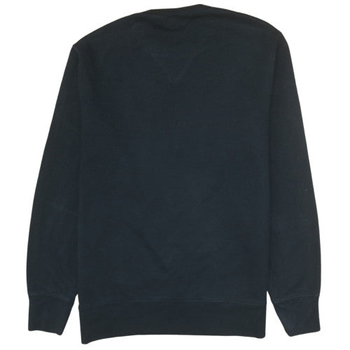Levi's Men Black Embroidered Logo Crew Neck Sweatshirt M