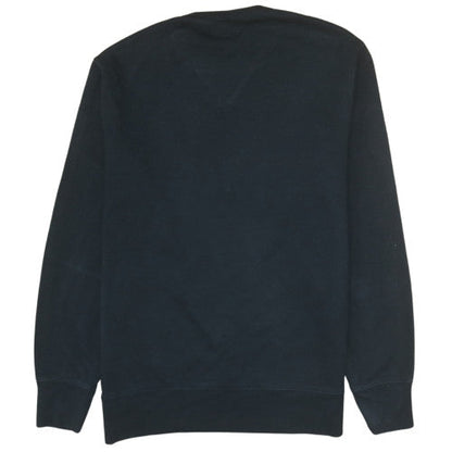 Levi's Men Black Embroidered Logo Crew Neck Sweatshirt M
