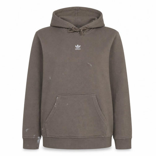 Adidas Womens Brown Pullover Hoodie Size 14 Hooded Sweatshirt