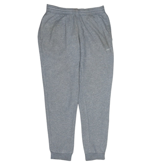 Nike Mens Grey Cotton Blend Jogger Sweatpants L Regular Fit