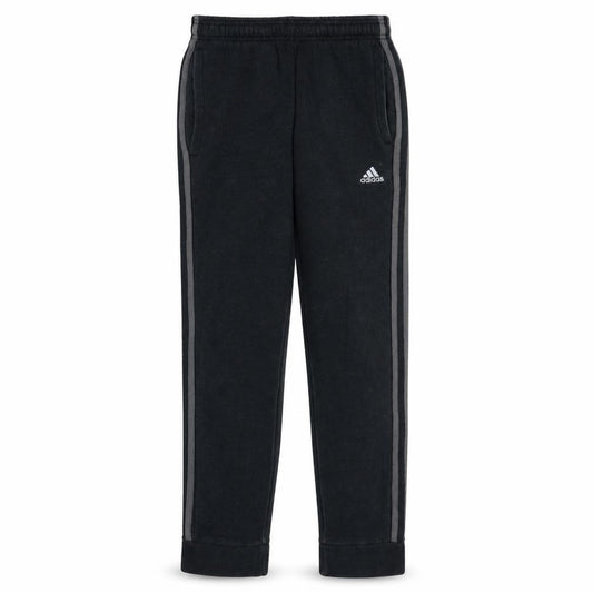 Front view of Adidas Men's Black Jogger Trousers S Comfort Fleece