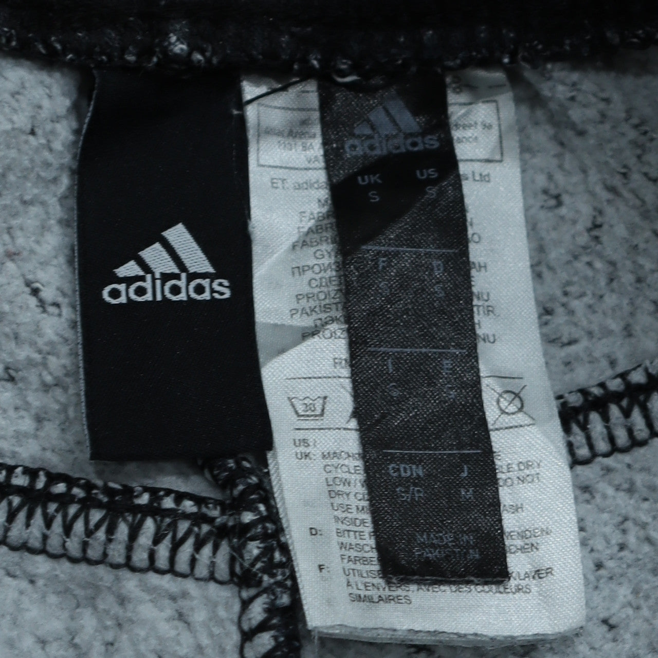 Adidas Men's Black Jogger Trousers S Comfort Fleece
