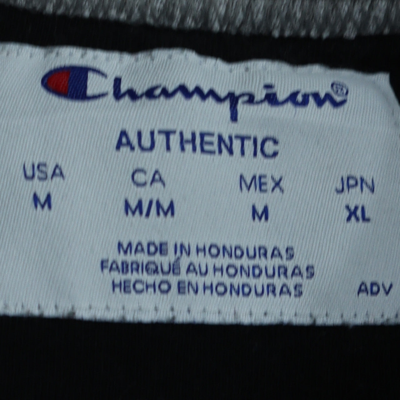 Champion Men's Grey Pullover Sweatshirt M Regular Fit Crew Neck