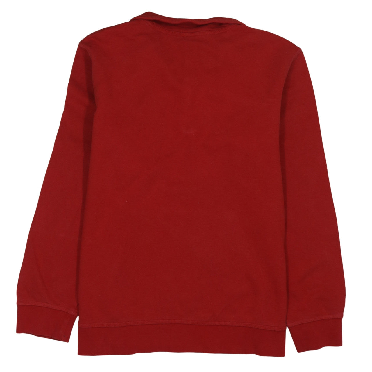 Nike Men's Red 1/4 Zip Sweatshirt L Embroidered Broomfield Soccer Club