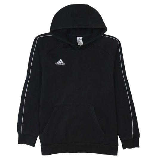 Adidas Men's Black Pullover Hoodie M Sports Fleece Sweatshirt