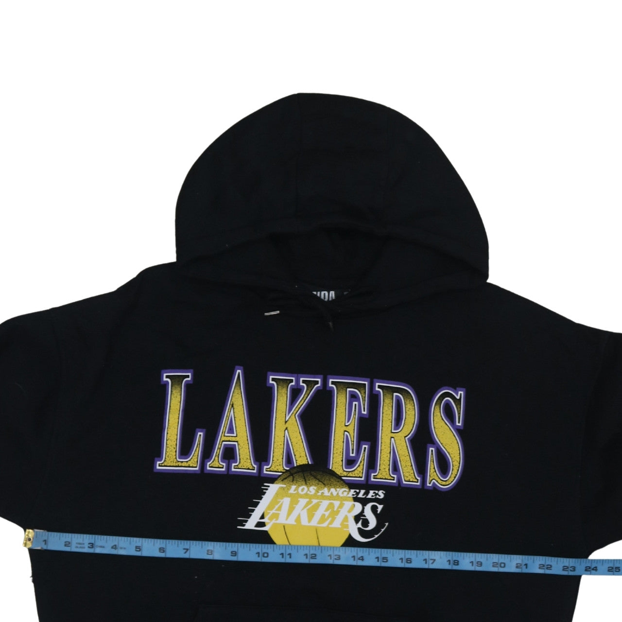 NBA Los Angeles Lakers Womens Black XS Pullover Hoodie Cotton Blend