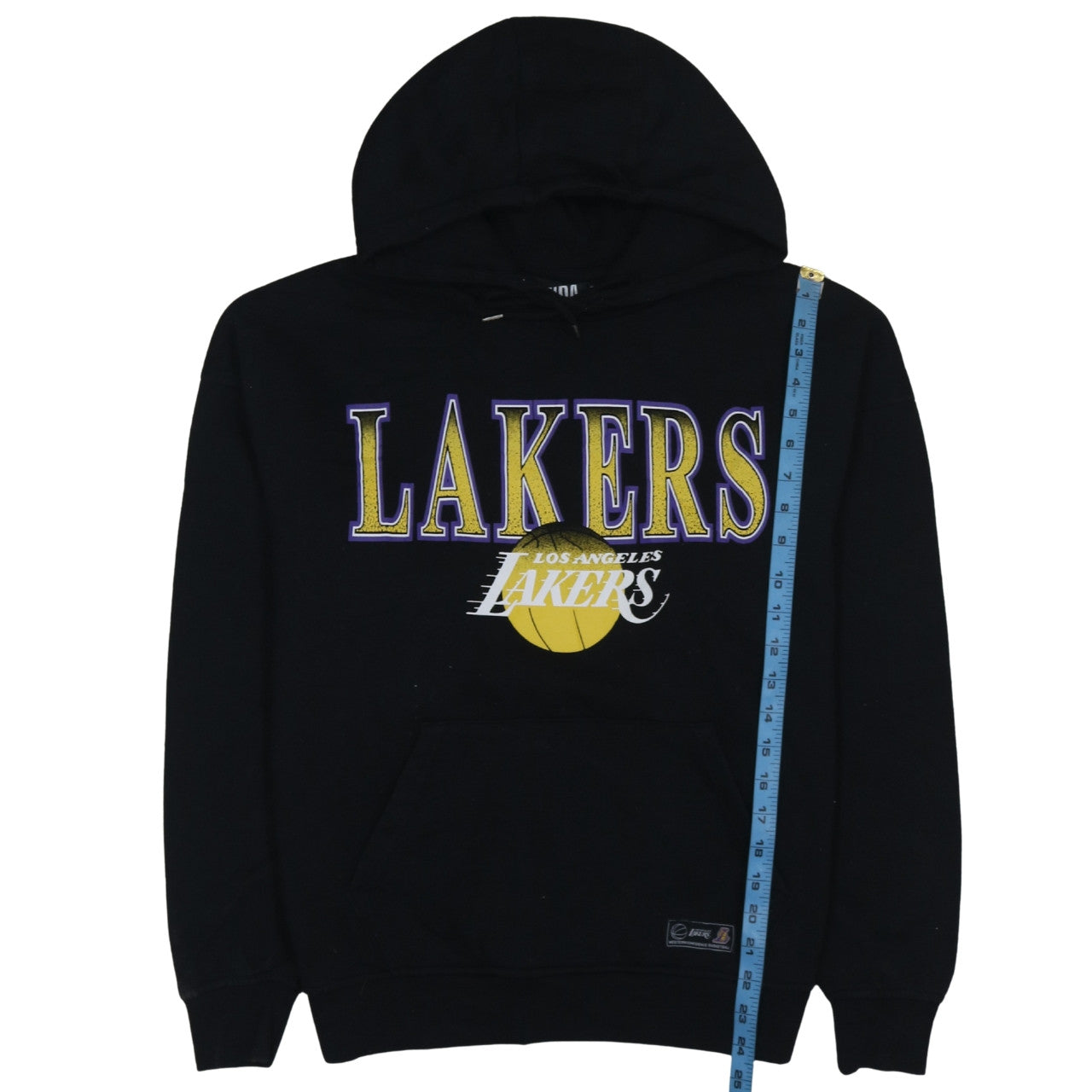 NBA Los Angeles Lakers Womens Black XS Pullover Hoodie Cotton Blend