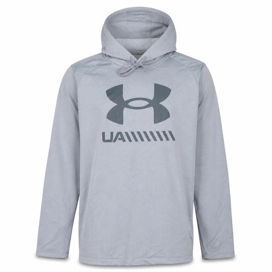 Under Armour Men's Grey XL Pullover Hoodie ColdGear Sportswear