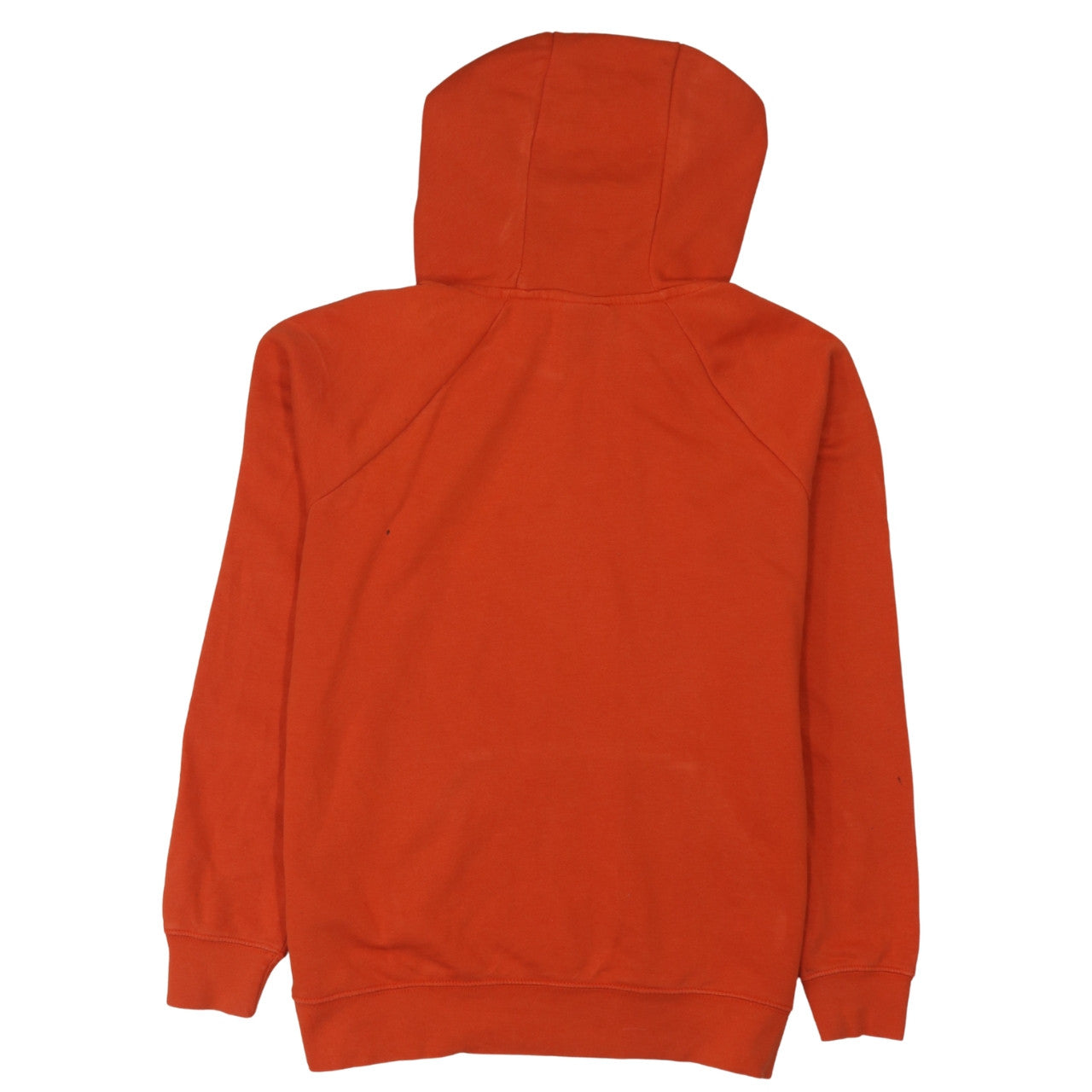Nike Men's Orange Pullover Hoodie M Sports Logo Sweatshirt
