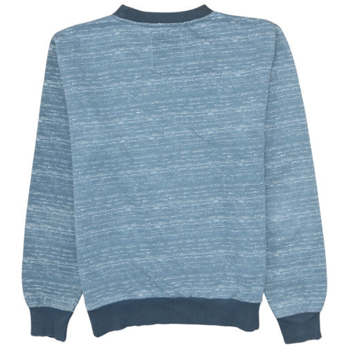 Lee Cooper Mens Blue Crew Neck Pullover Sweatshirt L