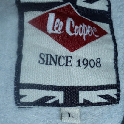 Additional view of Lee Cooper men’s blue crew neck pullover sweatshirt l